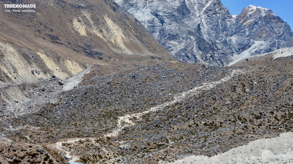 Everest Base Camp Route, Thukla Route, Everest Memorial, thukla pass memorial