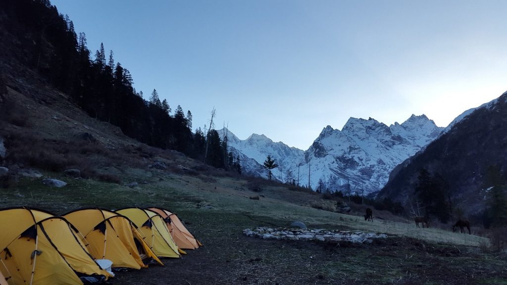 har ki dun campsite