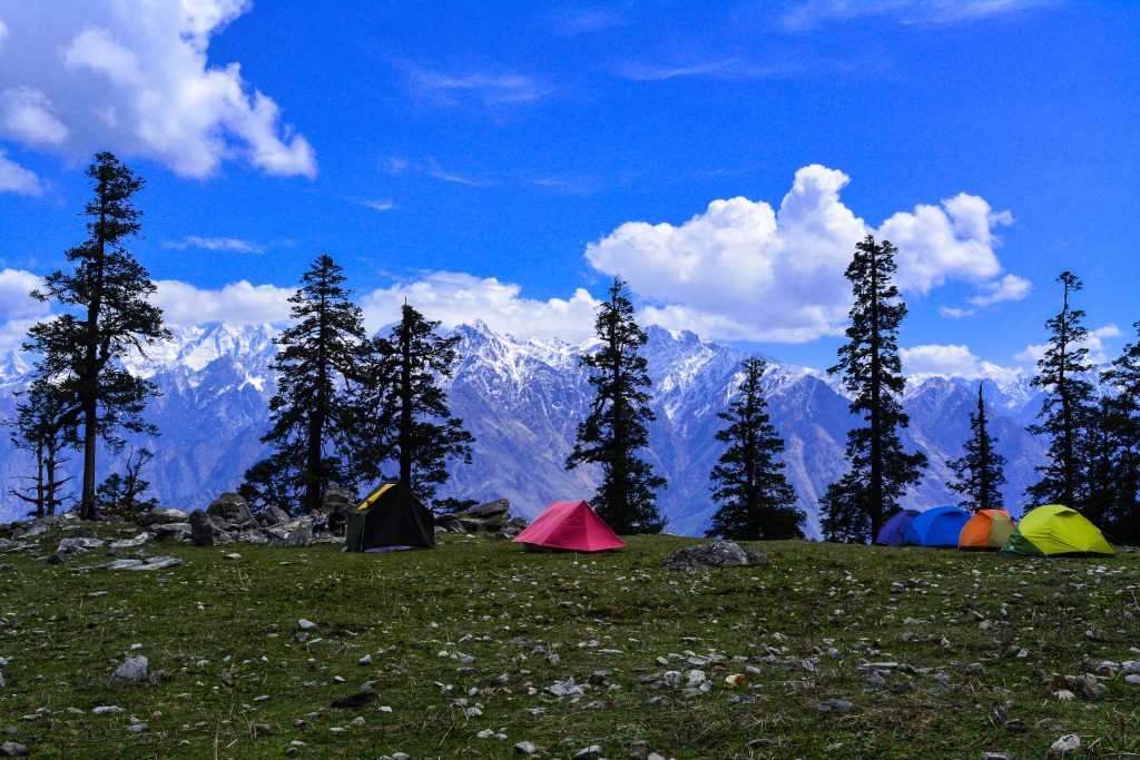 kuari pass campsite: Khullara campsite