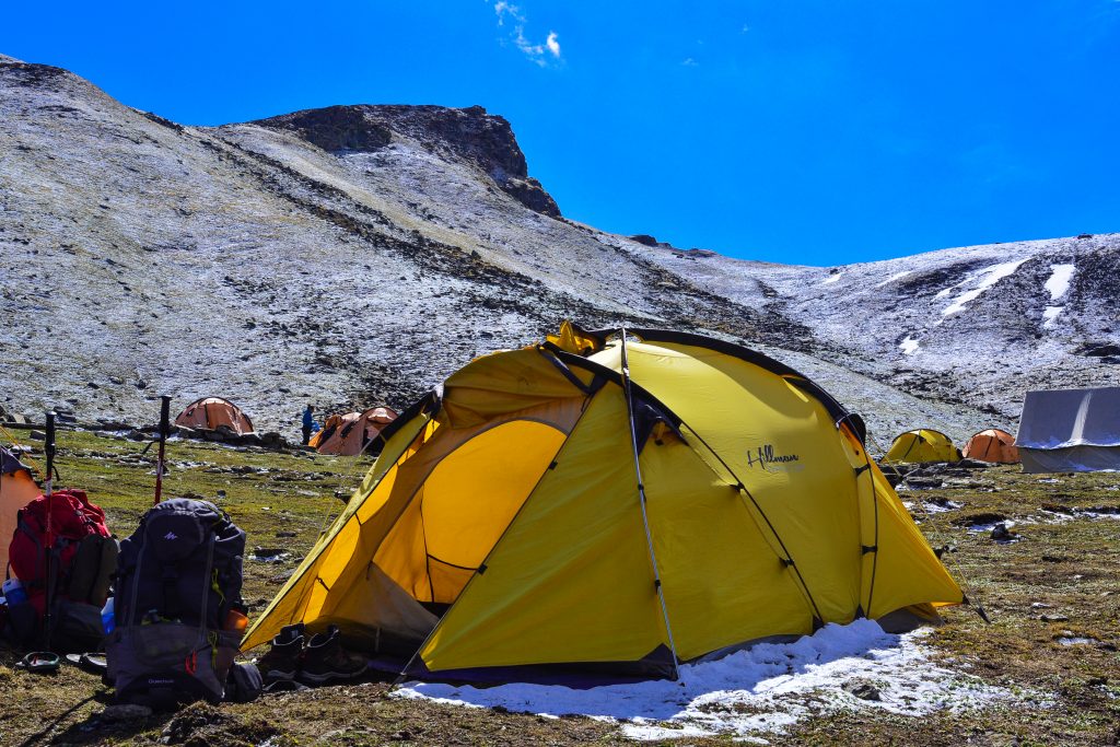 kuari pass campsite Gulling campsite