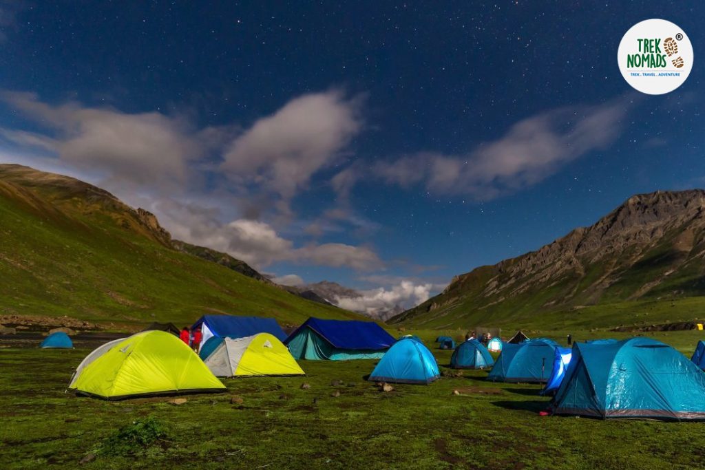 KGL trek campsite