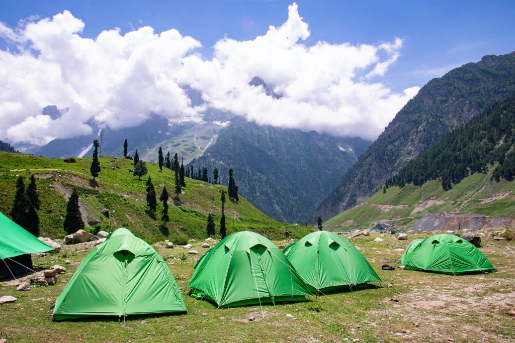 KGL trek campsite