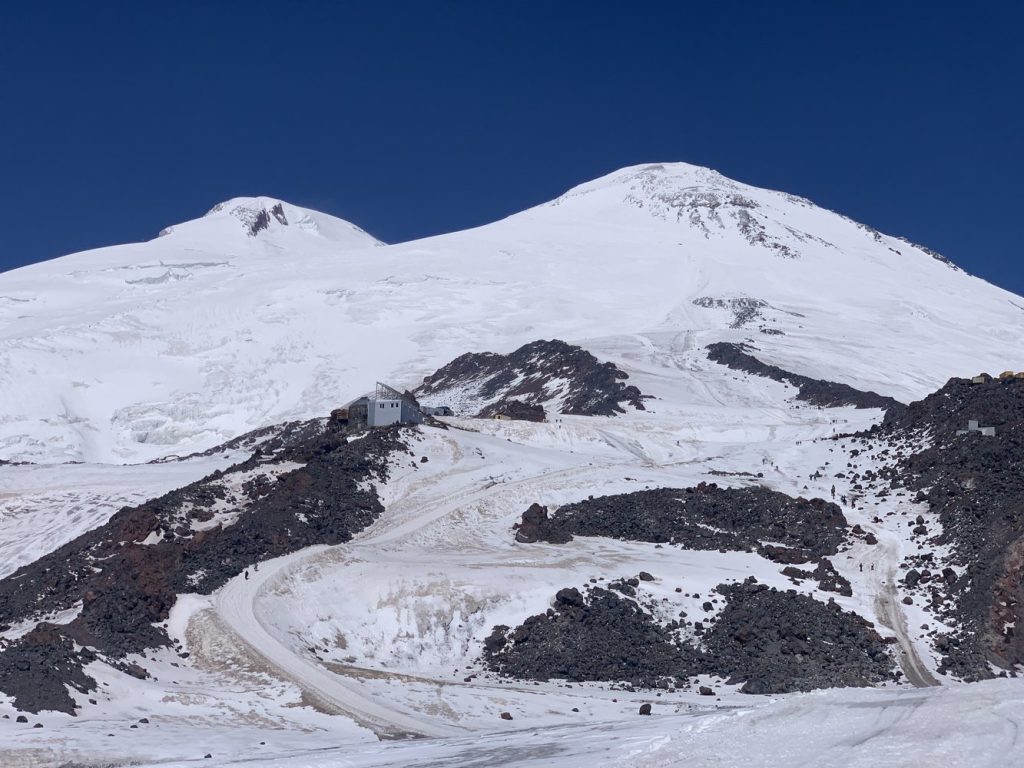 elbrus mountain map 