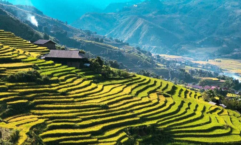 trek in vietnam - terrace farms