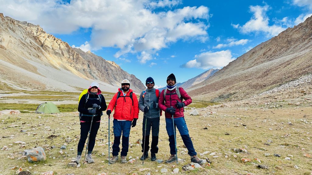 trekkers, hikers, hiking stick, female trekkers